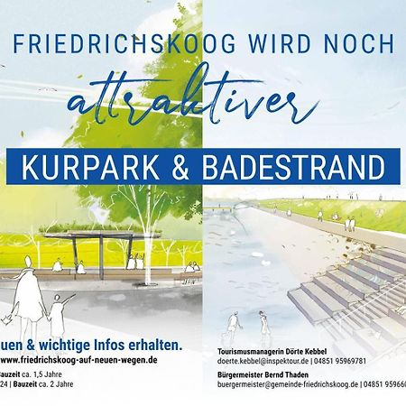 Villa Haus Blaubaer Friedrichskoog Exterior foto